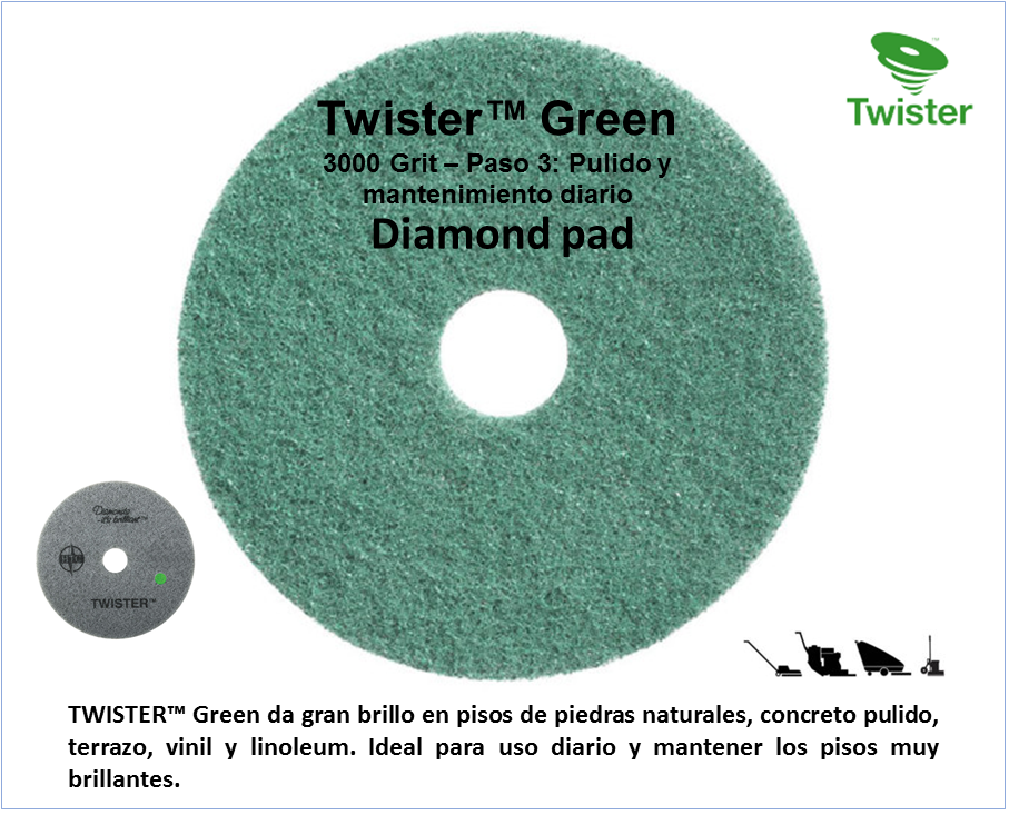 TWISTER GREEN